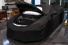 Load image into Gallery viewer, C8 CORVETTE PREMIUM GM CAR COVER - BLACK WITH ACCESS PANELS
