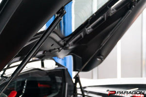 C8 CORVETTE CARBON FIBER HOOD STRUTS | PARAGON PERFORMANCE