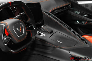 CCS C8 CORVETTE CARBON FIBER MODE SELECT OVERLAY