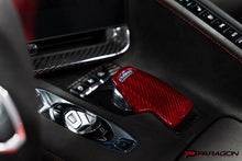 Load image into Gallery viewer, CCS C8 CORVETTE RED CARBON FIBER MODE SELECT OVERLAY
