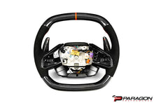 Load image into Gallery viewer, PARAGON PERFORMANCE C8 Z06 STYLE CORVETTE CARBON FIBER STEERING WHEEL - RED
