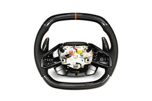 Load image into Gallery viewer, PARAGON PERFORMANCE C8 Z06 STYLE CORVETTE CARBON FIBER STEERING WHEEL - RED
