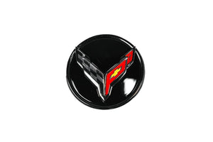 C8 CORVETTE CARBON FLASH CENTER CAP