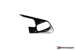 CCS C8 CORVETTE STEERING WHEEL BLACK SIDE COVERS - 1LT ONLY - NON HEATED