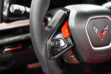 Load image into Gallery viewer, CCS C8 CORVETTE STEERING WHEEL TRIM COVERS
