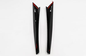 C8 CORVETTE ROCKER PANEL EXTENSIONS - BLACK