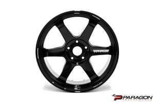 VOLK RACING TE37 C8 CORVETTE 19X9.5 ET36, 20X11 ET39 - BLACK