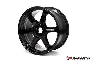 VOLK RACING TE37 C8 CORVETTE 19X9.5 ET36, 20X11 ET39 - BLACK