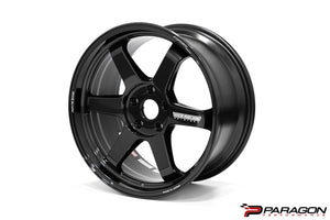 VOLK RACING TE37 C8 CORVETTE 19X9.5 ET36, 20X11 ET39 - DIAMOND BLACK