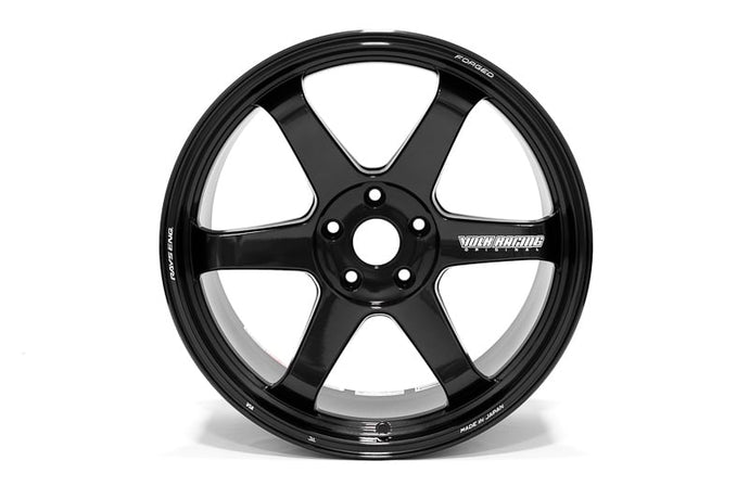 VOLK RACING TE37 C8 CORVETTE 19X9.5 ET36, 20X11 ET39 - DIAMOND BLACK