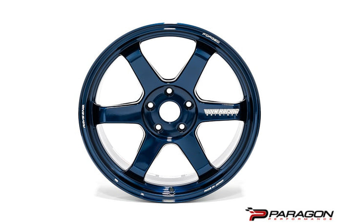 VOLK RACING TE37 C8 CORVETTE 19X9.5 ET36, 20X11 ET39 - MAG BLUE