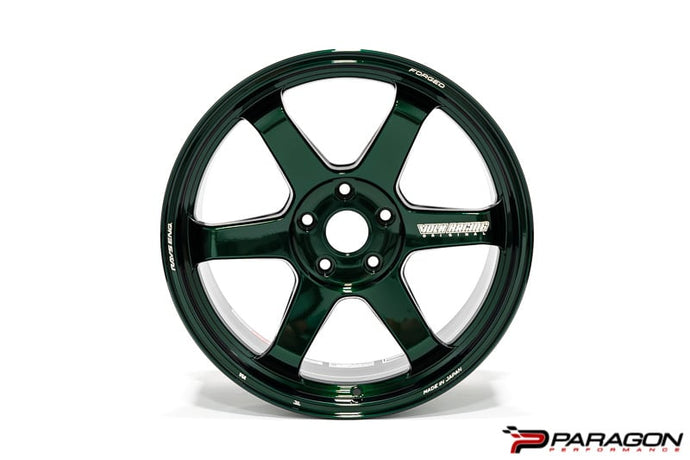 VOLK RACING TE37 C8 CORVETTE 19X9.5 ET36, 20X11 ET39 - RACING GREEN