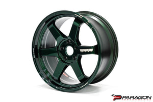 VOLK RACING TE37 C8 CORVETTE 19X9.5 ET36, 20X11 ET39 - RACING GREEN