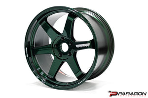 VOLK RACING TE37 C8 CORVETTE 19X9.5 ET36, 20X11 ET39 - RACING GREEN