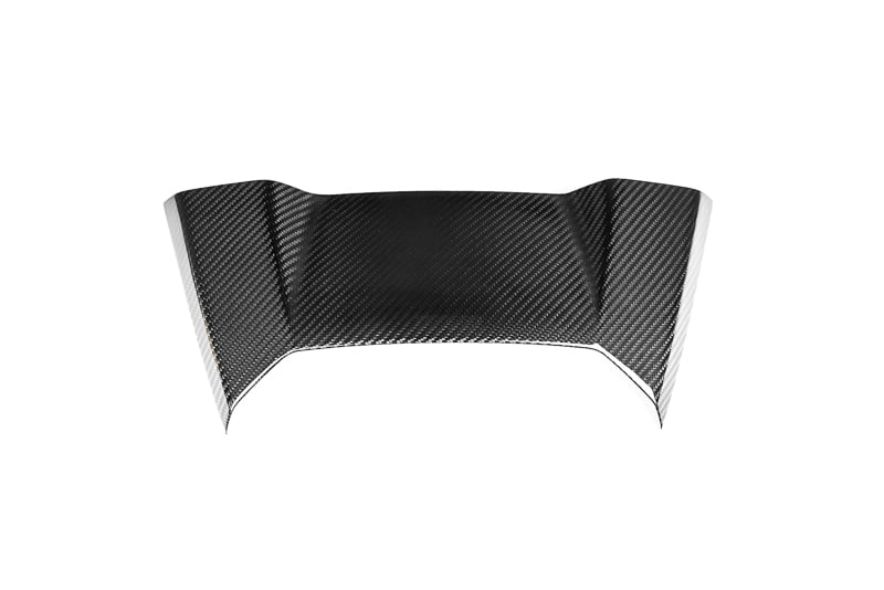 ABS Carbon Fiber Look Speaker Waterfall Upper Trim Cover For Corvette C8 Coupe 2020-2024