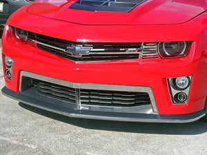 2012-2013 CAMARO ZL1 - FRONT LIP SPOILER TRIM | CLASSIC CHROME VINYL MOLDING