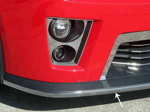 2012-2013 CAMARO ZL1 - FRONT LIP SPOILER TRIM | CLASSIC CHROME VINYL MOLDING