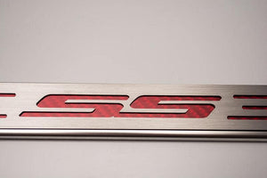 CAMARO SS - LICENSE PLATE FRAME FOR CAMARO WITH SS LETTERING | CHOOSE VINYL OR LED COLOR