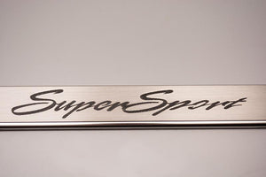 CAMARO SS - ETCHED SUPER SPORT LICENSE PLATE FRAME