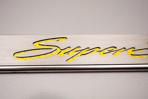 CAMARO SS - CAMARO LICENSE PLATE FRAME W/ SUPERSPORT LETTERING | STAINLESS STEEL, CHOOSE COLOR