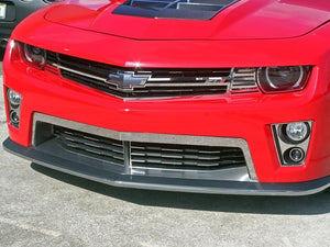 2012-2013 CAMARO ZL1 - SPLITTER LOWER FRONT TRIM | BRUSHED STAINLESS STEEL