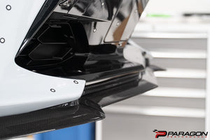 PARAGON PERFORMANCE C8 CORVETTE 5VM STYLE CARBON FIBER FRONT LIP/SPOILER