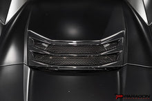 Load image into Gallery viewer, CCS C8 CORVETTE CONVERTIBLE CARBON FIBER HATCH VENT OVERLAY
