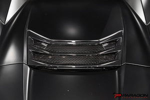 CCS C8 CORVETTE CONVERTIBLE CARBON FIBER HATCH VENT OVERLAY