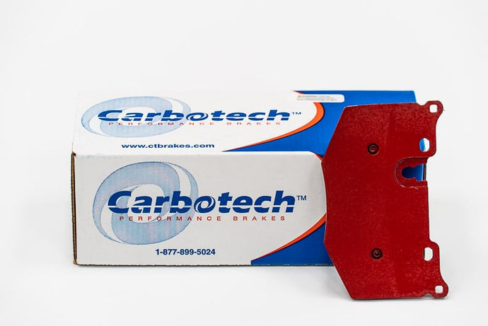 CARBOTECH 1521 C7 CORVETTE REAR BRAKE PADS - IRON ROTORS