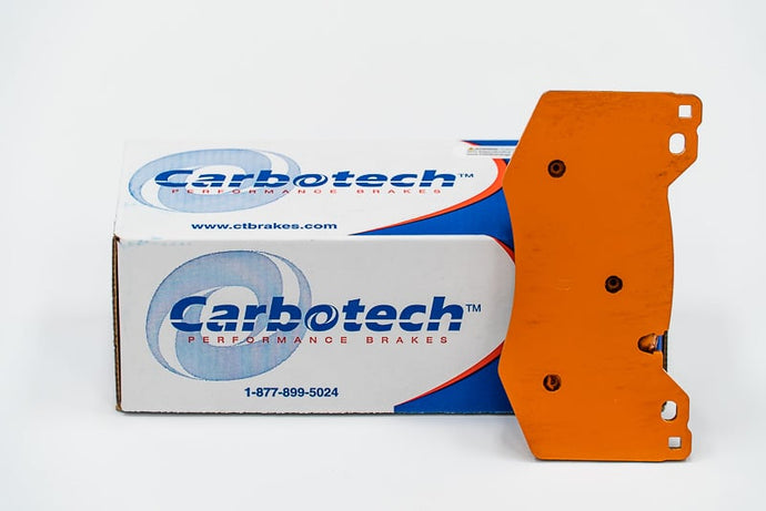 CARBOTECH XP10 C7 CORVETTE FRONT BRAKE PADS - IRON ROTORS