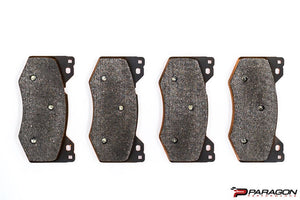 CARBOTECH XP10 C7 CORVETTE FRONT BRAKE PADS - IRON ROTORS