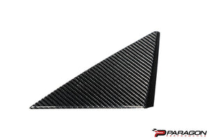 CCS C8 CORVETTE CARBON FIBER A PILLAR TRIM OVERLAY