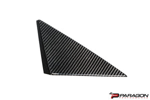 CCS C8 CORVETTE CARBON FIBER A PILLAR TRIM OVERLAY