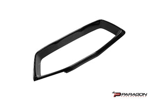 CCS C8 CORVETTE CARBON FIBER GAUGE CLUSTER TRIM OVERLAY - PARAGON PERFORMANCE