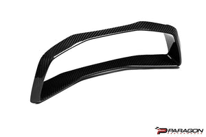 CCS C8 CORVETTE CARBON FIBER GAUGE CLUSTER TRIM OVERLAY - PARAGON PERFORMANCE