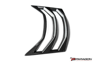 CCS C8 CORVETTE CONVERTIBLE CARBON FIBER HATCH VENT OVERLAY