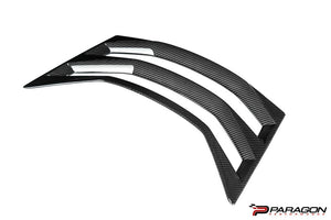 CCS C8 CORVETTE CONVERTIBLE CARBON FIBER HATCH VENT OVERLAY