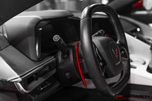 Load image into Gallery viewer, C8 CORVETTE RED CARBON FIBER PADDLE SHIFTER REPLACEMENT
