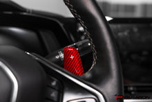 Load image into Gallery viewer, C8 CORVETTE RED CARBON FIBER PADDLE SHIFTER REPLACEMENT
