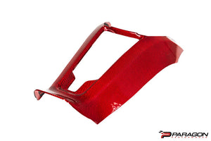 CCS C8 CORVETTE RED CARBON FIBER REAR WATERFALL