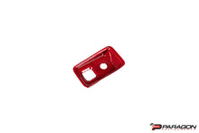 Load image into Gallery viewer, CCS C8 CORVETTE RED CARBON FIBER PARKING BRAKE COVER
