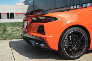 CORSA C8 CORVETTE MUFFLER DELETE 3.0" CAT BACK QUAD 4.5" TIPS