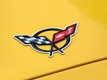 Load image into Gallery viewer, 1997-2004 C5Z06 CORVETTE - C5 EMBLEM TRIM RINGS 2PC  POLISHED FINISH
