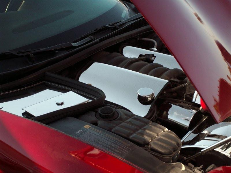 19992004 C5/Z06 CORVETTE FUEL RAIL COVERS REPLACEMENT STYLE W/CAP C