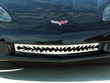 Load image into Gallery viewer, 2005-2013 C6 CORVETTE - SHARK TOOTH STYLE FRONT GRILLE  POLISHED STAINLESS STEEL
