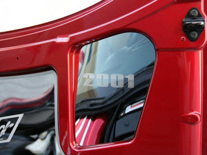 1997-2004 C5Z06 CORVETTE - HOOD INSERT UPPER RIGHT  POLISHED STAINLESS, CHOOSE YEAR  2000