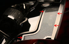 Load image into Gallery viewer, 1997-2004 C5Z06 CORVETTE - INNER FENDER ACCENT PLATES  PERFORATED STAINLESS STEEL
