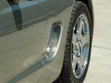 Load image into Gallery viewer, 1997-2004 C5/Z06 CORVETTE - SIDE VENT GRILLES 2PC | PERFORATED W/POLISHED FINISH

