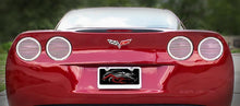 Load image into Gallery viewer, 2005-2013 C6 CORVETTE - TAILLIGHT COVERS BILLET STYLE 4PC | POLISHED STAINLESS STEEL
