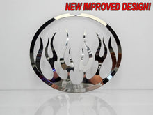 Load image into Gallery viewer, 2005-2013 C6 CORVETTE - TAILLIGHT COVERS POLISHED FLAME STYLE 4PC  POLISHED STAINLESS STEEL
